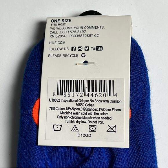 HUE Women’s Strong Girl Ankle Socks Onesize - Picture 2 of 6